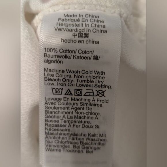 Madewell Denim Midi Sundress Scoopneck Sleeveless White Size M NWT Vacation - Picture 7 of 10